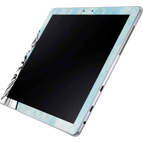 Disney Cinderella Sketch Art Shoe Will Fit Galaxy Book 12in Skin